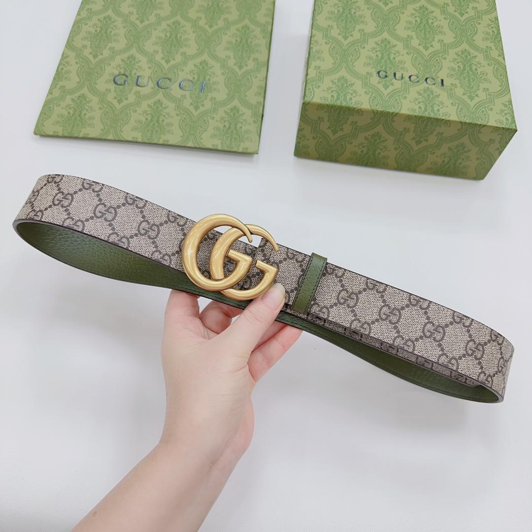 Gucci GG Marmont Reversible Belt - PerfectKickZ