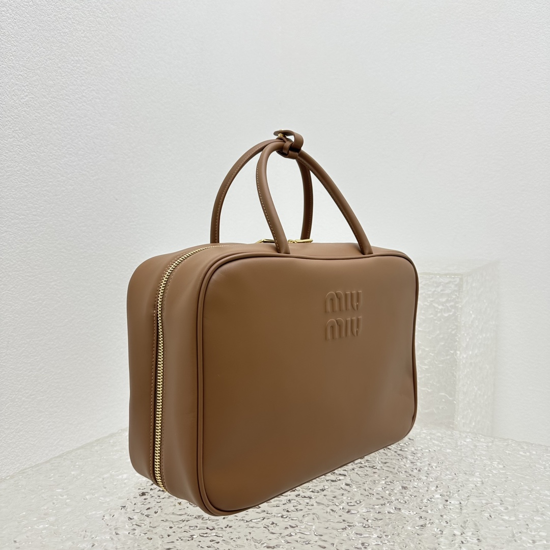 Miu Miu Leather Top-handle Bag - PerfectKickZ