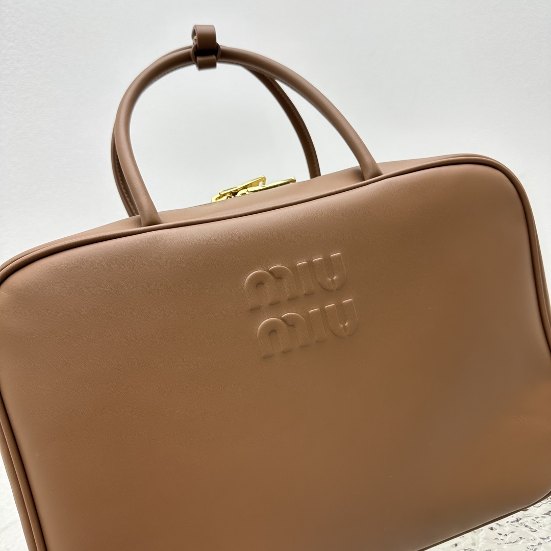 Miu Miu Leather Top-handle Bag - PerfectKickZ