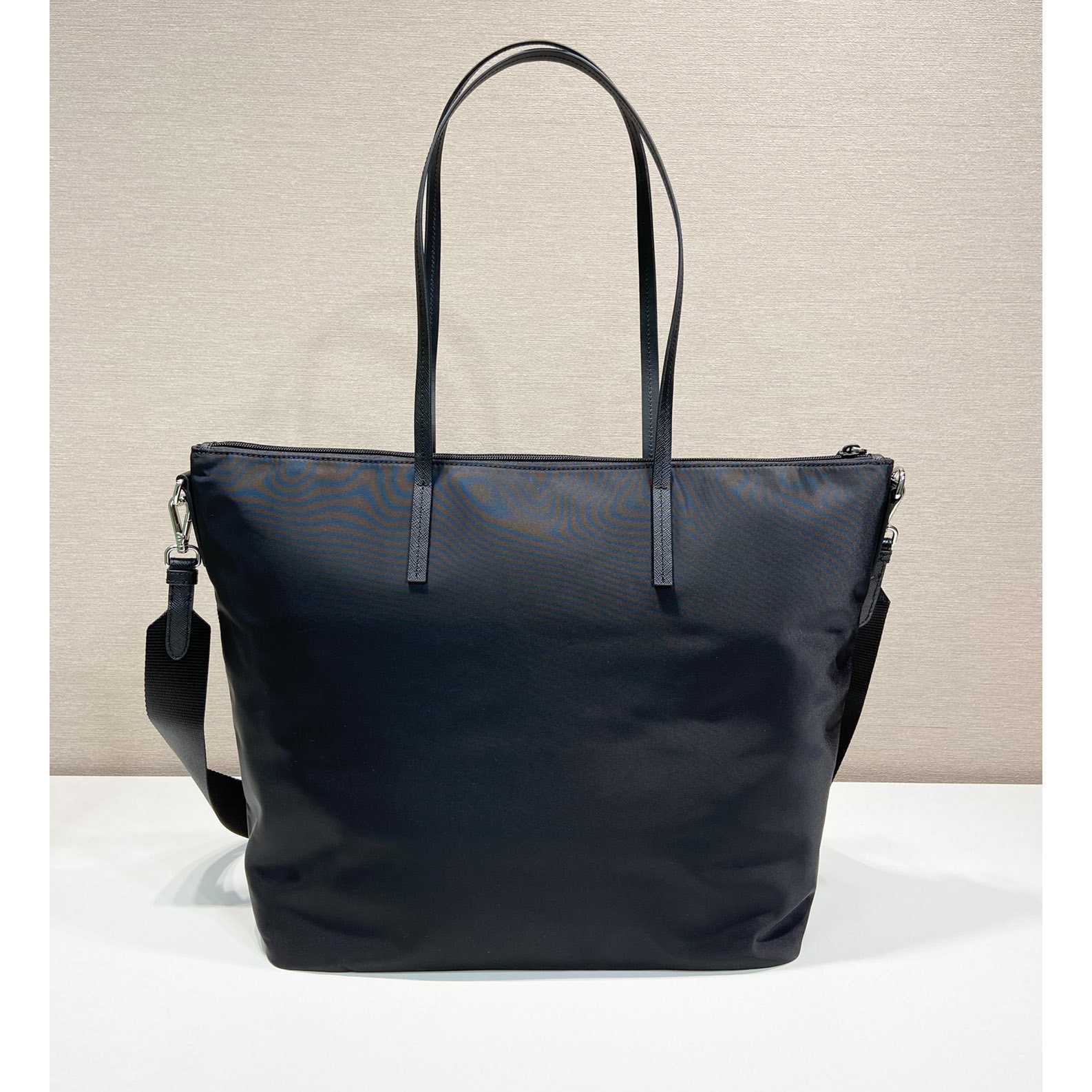 Prada Re-Nylon And Saffiano Leather Tote Bag - PerfectKickZ