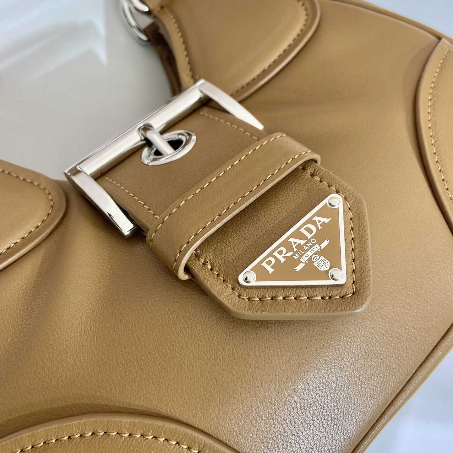 Prada Moon Padded Nappa-leather Bag - PerfectKickZ