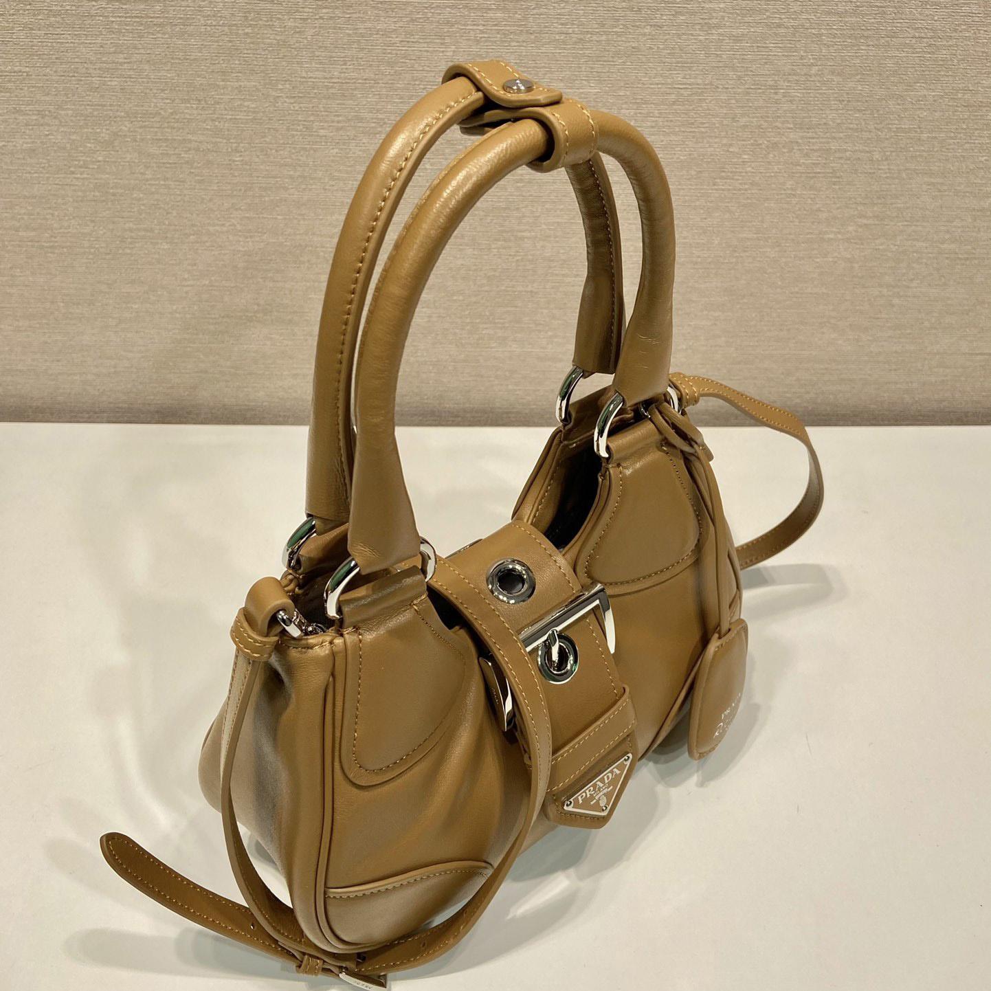 Prada Moon Padded Nappa-leather Bag - PerfectKickZ
