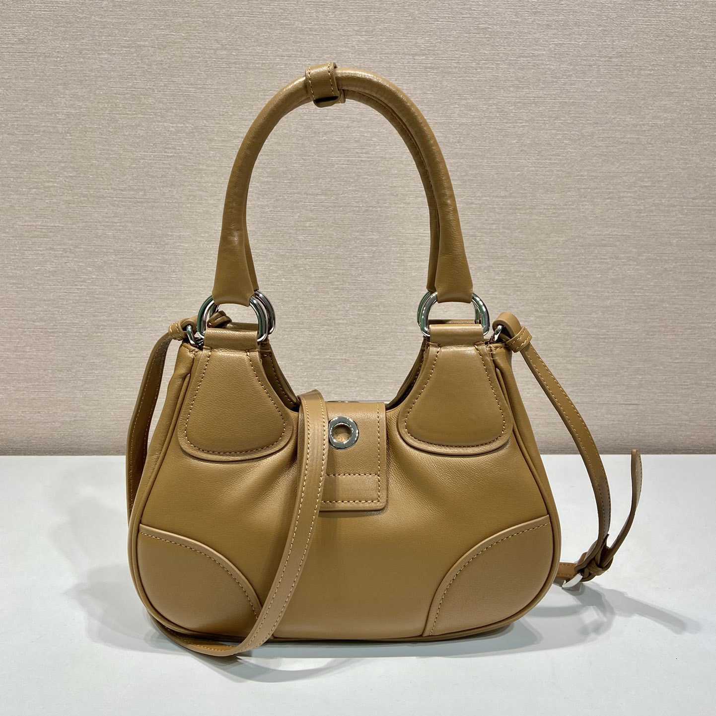 Prada Moon Padded Nappa-leather Bag - PerfectKickZ