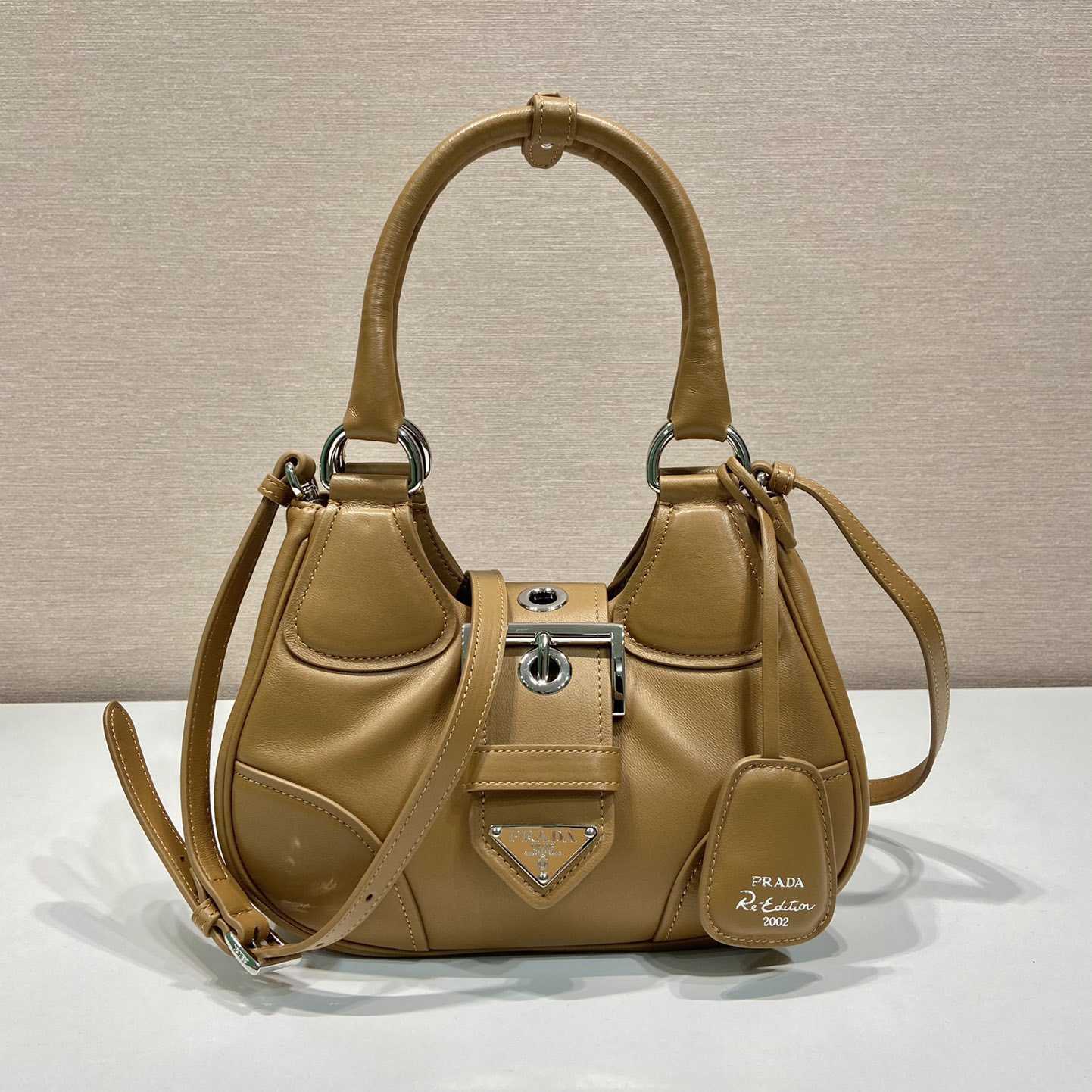 Prada Moon Padded Nappa-leather Bag - PerfectKickZ