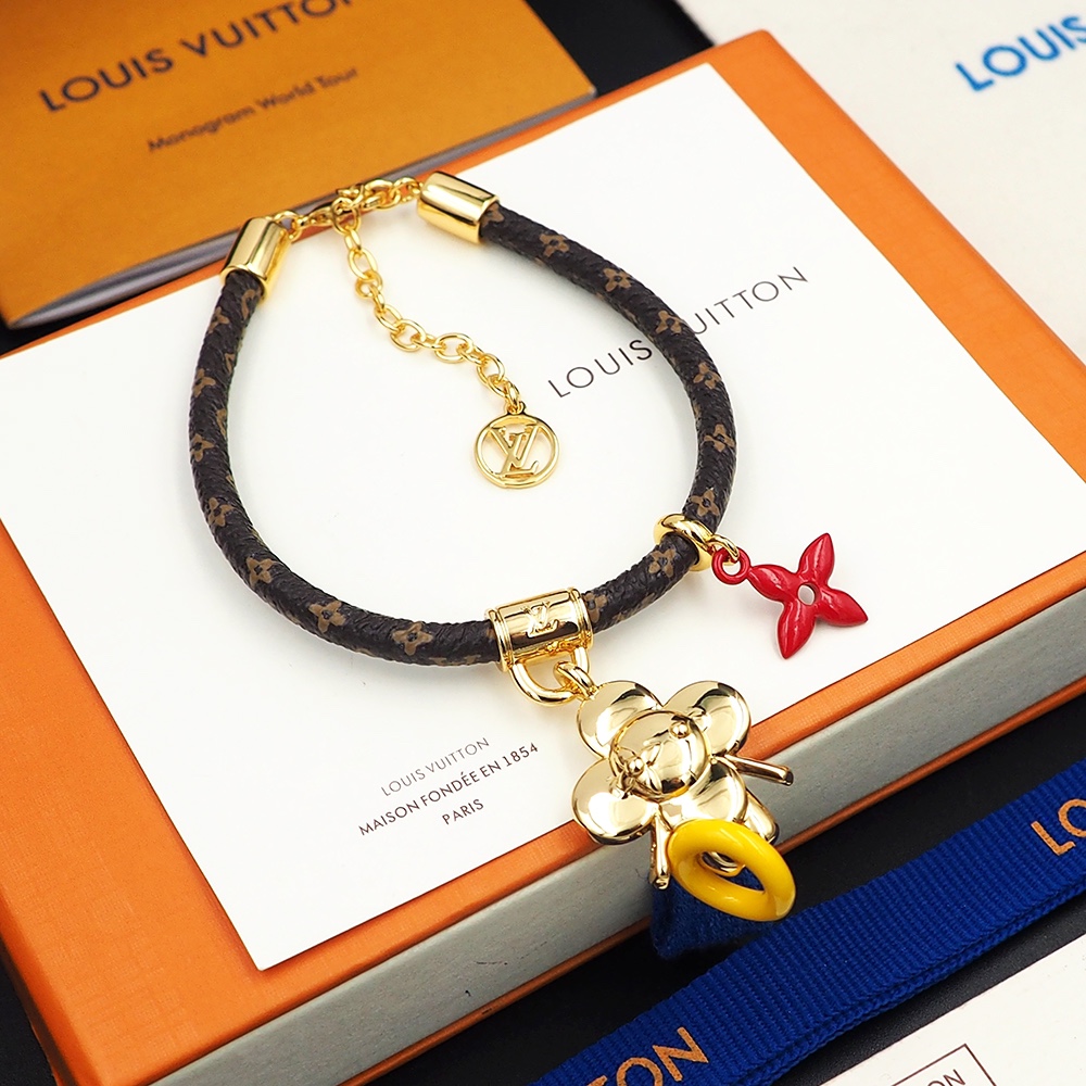 Louis Vuitton Vivienne Pool Bracelet   M1016Z - PerfectKickZ