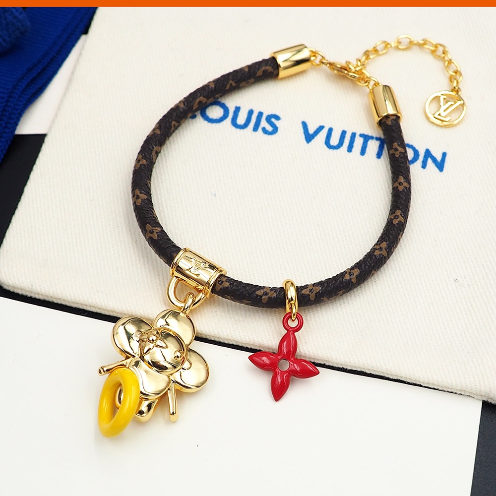 Louis Vuitton Vivienne Pool Bracelet   M1016Z - PerfectKickZ
