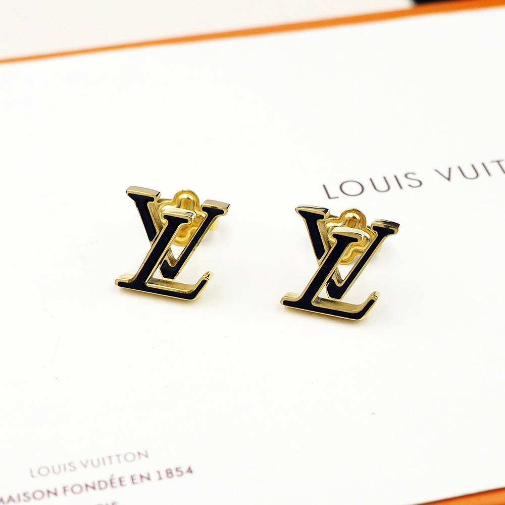 Louis Vuitton LV Iconic Enamel Earrings   M01135 - PerfectKickZ
