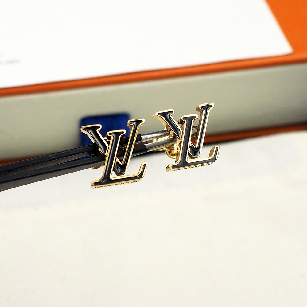 Louis Vuitton LV Iconic Enamel Earrings   M01135 - PerfectKickZ