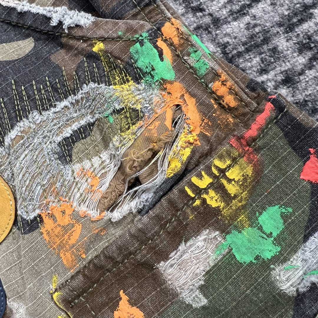 Gallery Dept G Patch Camo Cargo Shorts   629 - PerfectKickZ