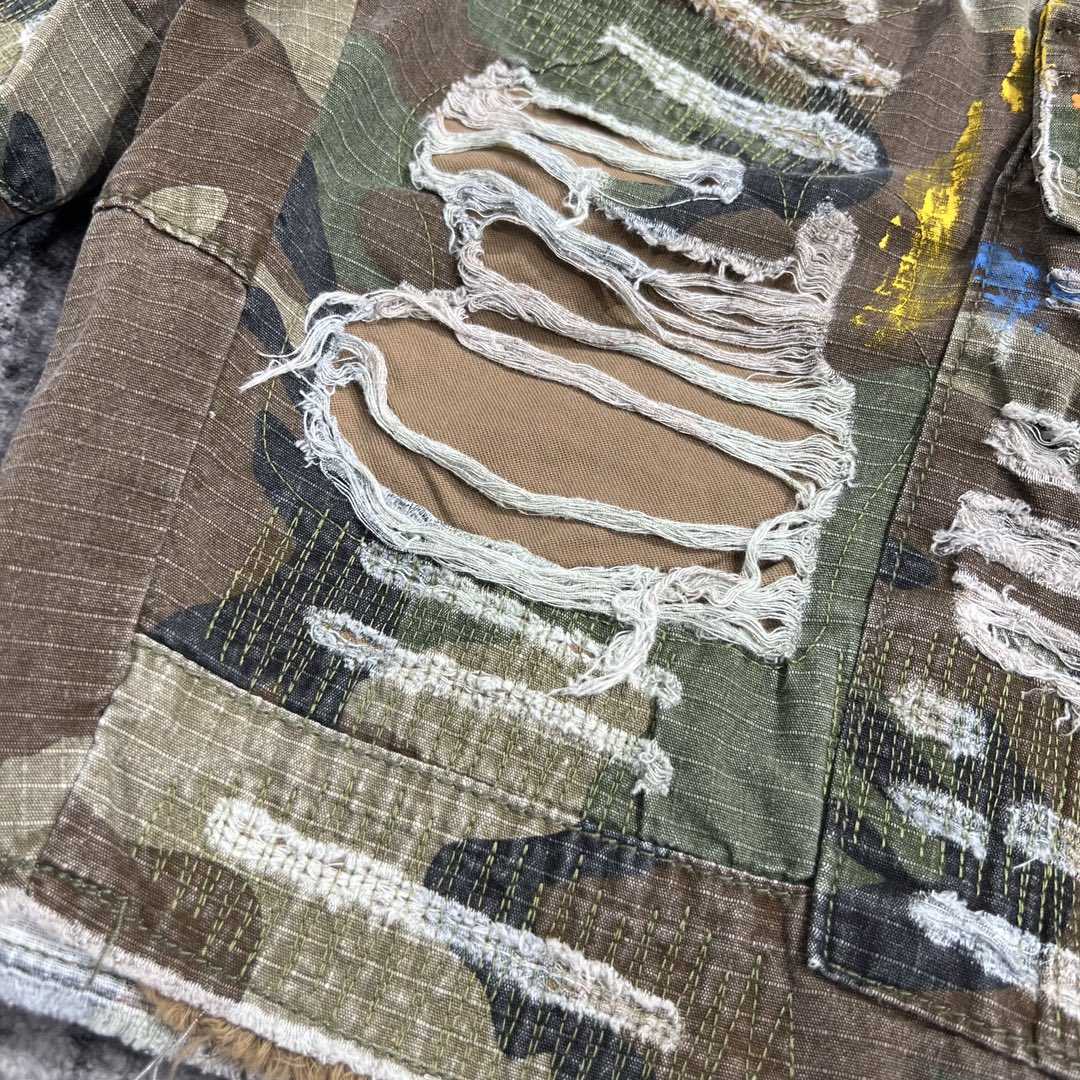 Gallery Dept G Patch Camo Cargo Shorts   629 - PerfectKickZ