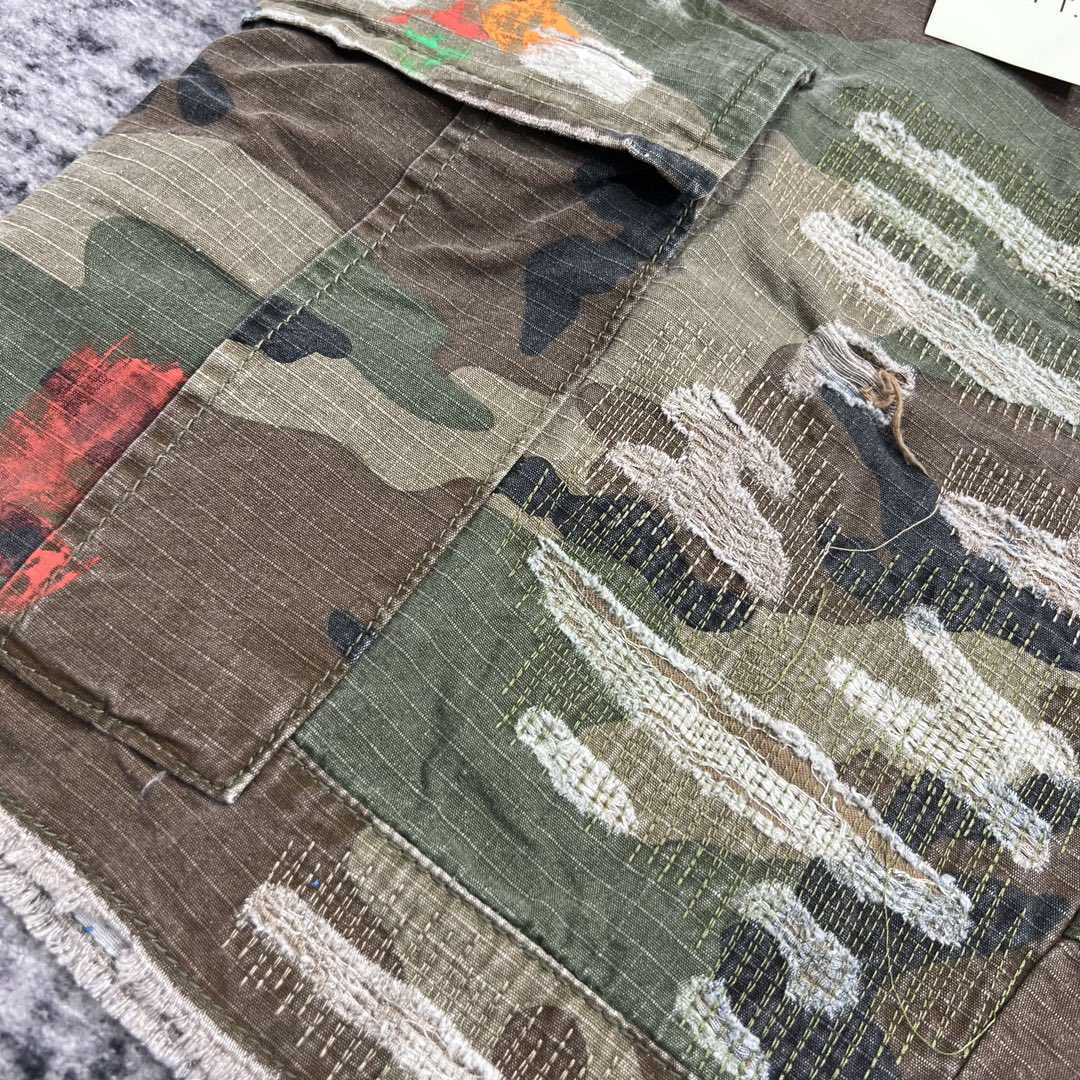 Gallery Dept G Patch Camo Cargo Shorts   629 - PerfectKickZ