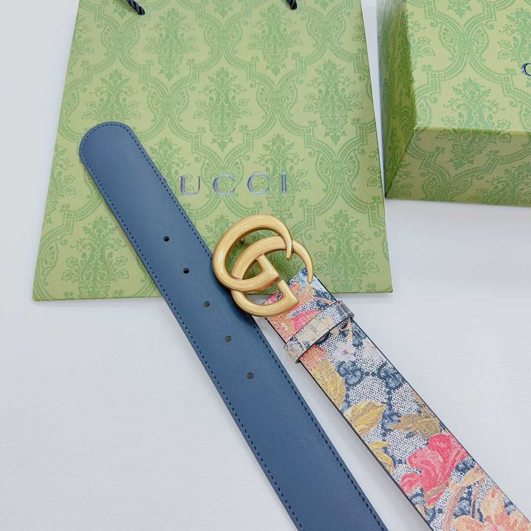 Gucci GG Marmont Wide Belt - PerfectKickZ