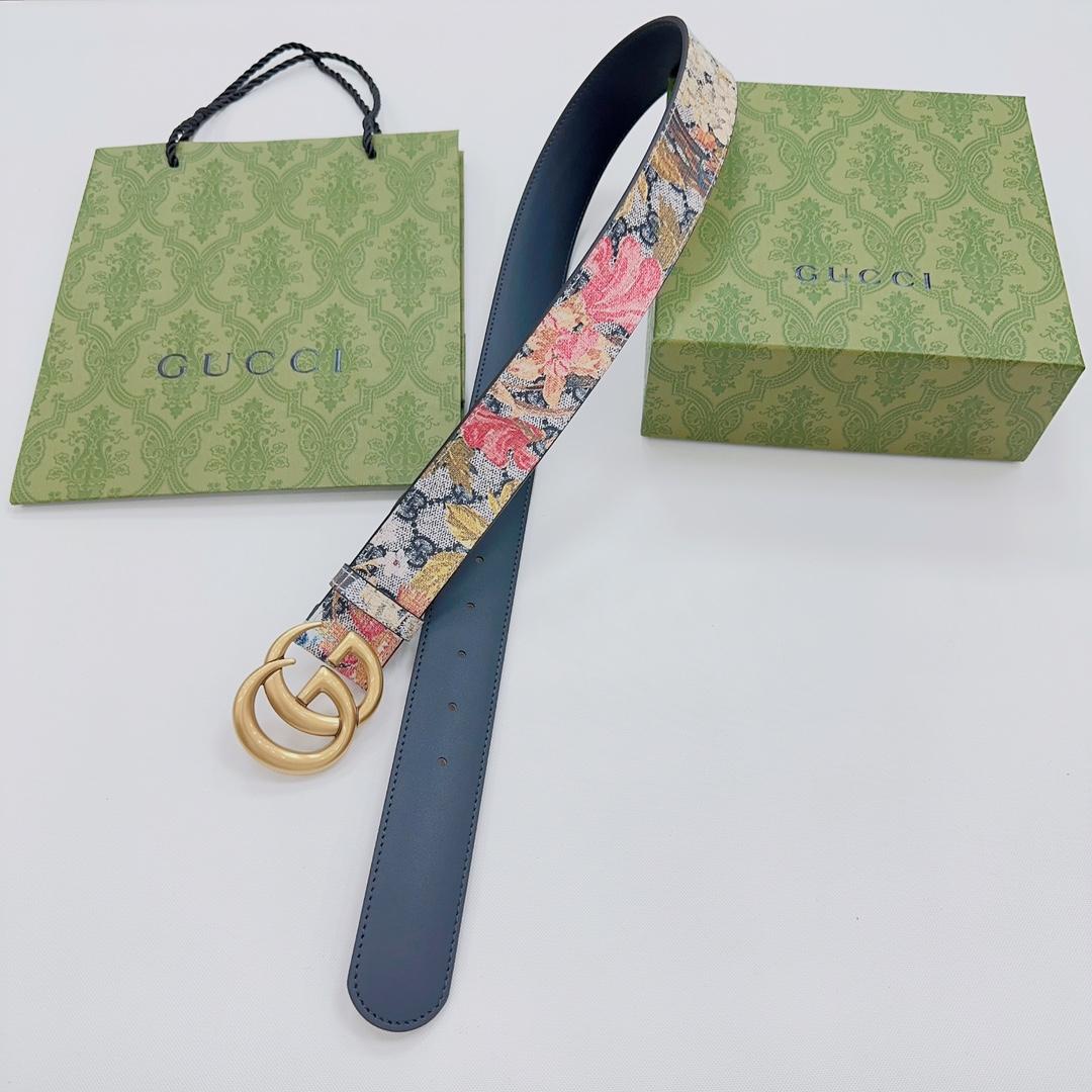 Gucci GG Marmont Wide Belt - PerfectKickZ