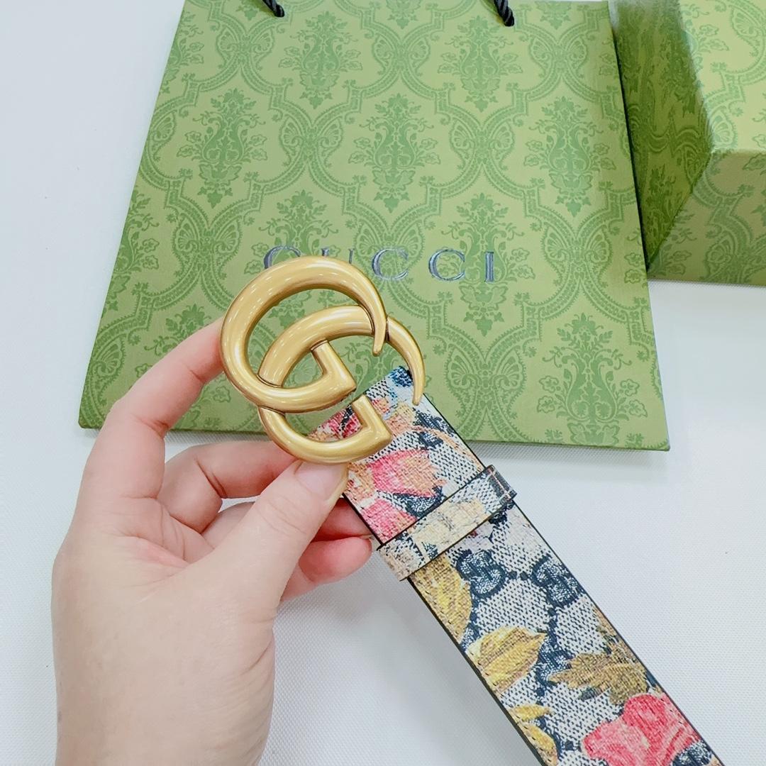 Gucci GG Marmont Wide Belt - PerfectKickZ