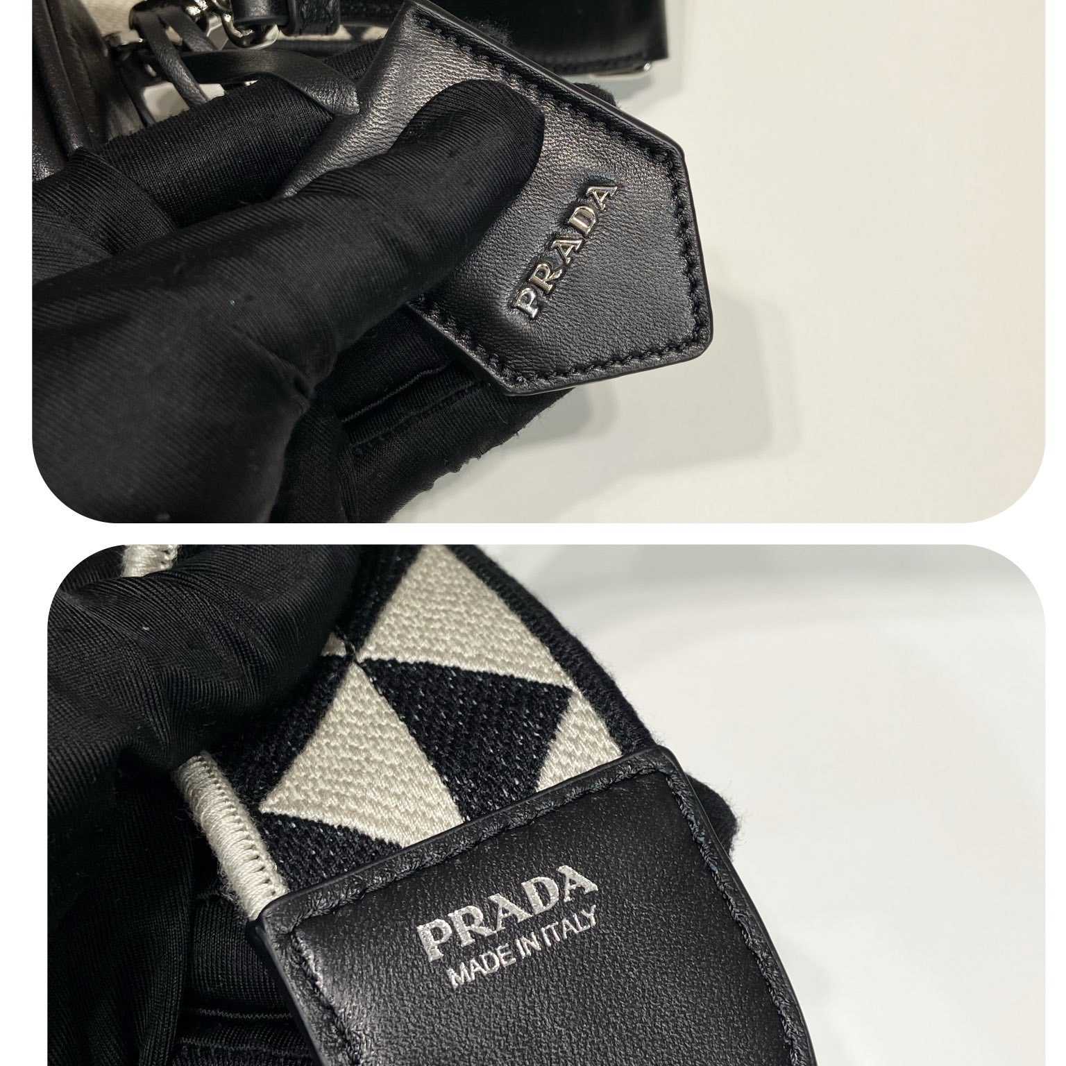 Prada Nappa Antique Leather Multi-pocket Shoulder Bag - PerfectKickZ