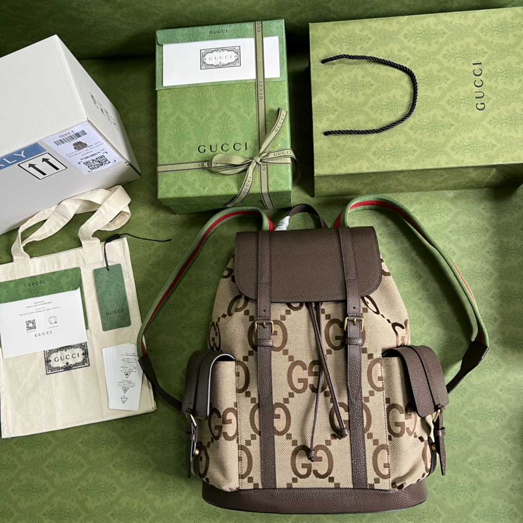 Gucci Jumbo GG Backpack(34*42*16cm) - PerfectKickZ