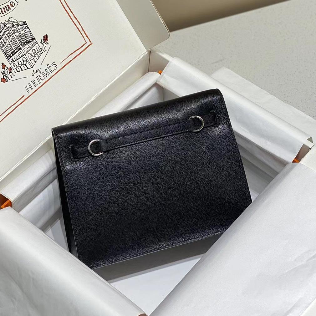 Hermes Kelly Mini Women Handbag(22-17-4cm ) - PerfectKickZ