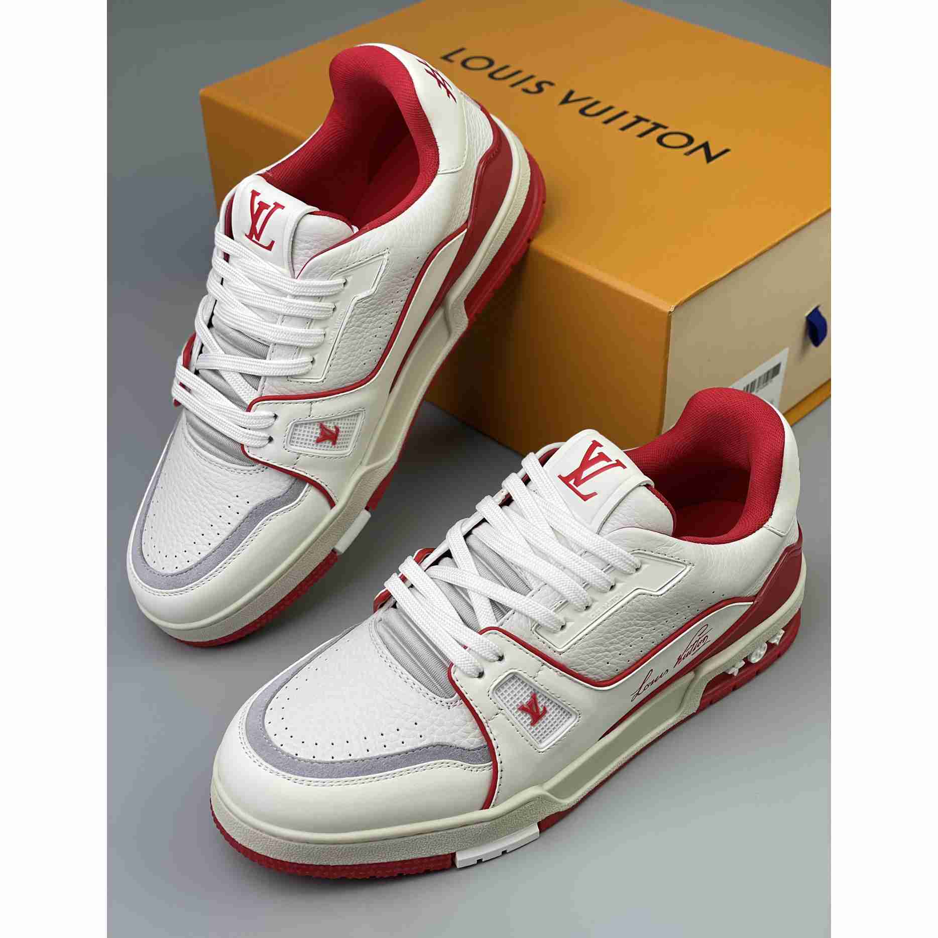 Louis Vuitton Trainer Sneaker (Upon UK Size) - PerfectKickZ