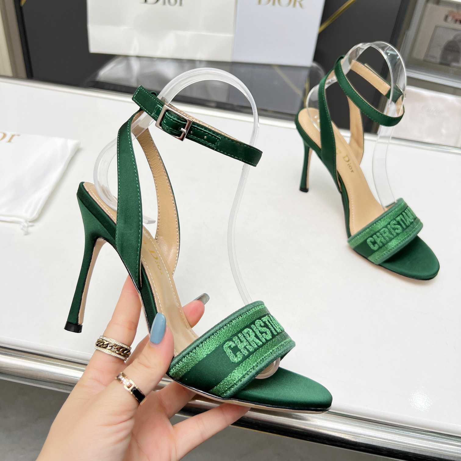 Dior Dway Heeled Sandal  - PerfectKickZ