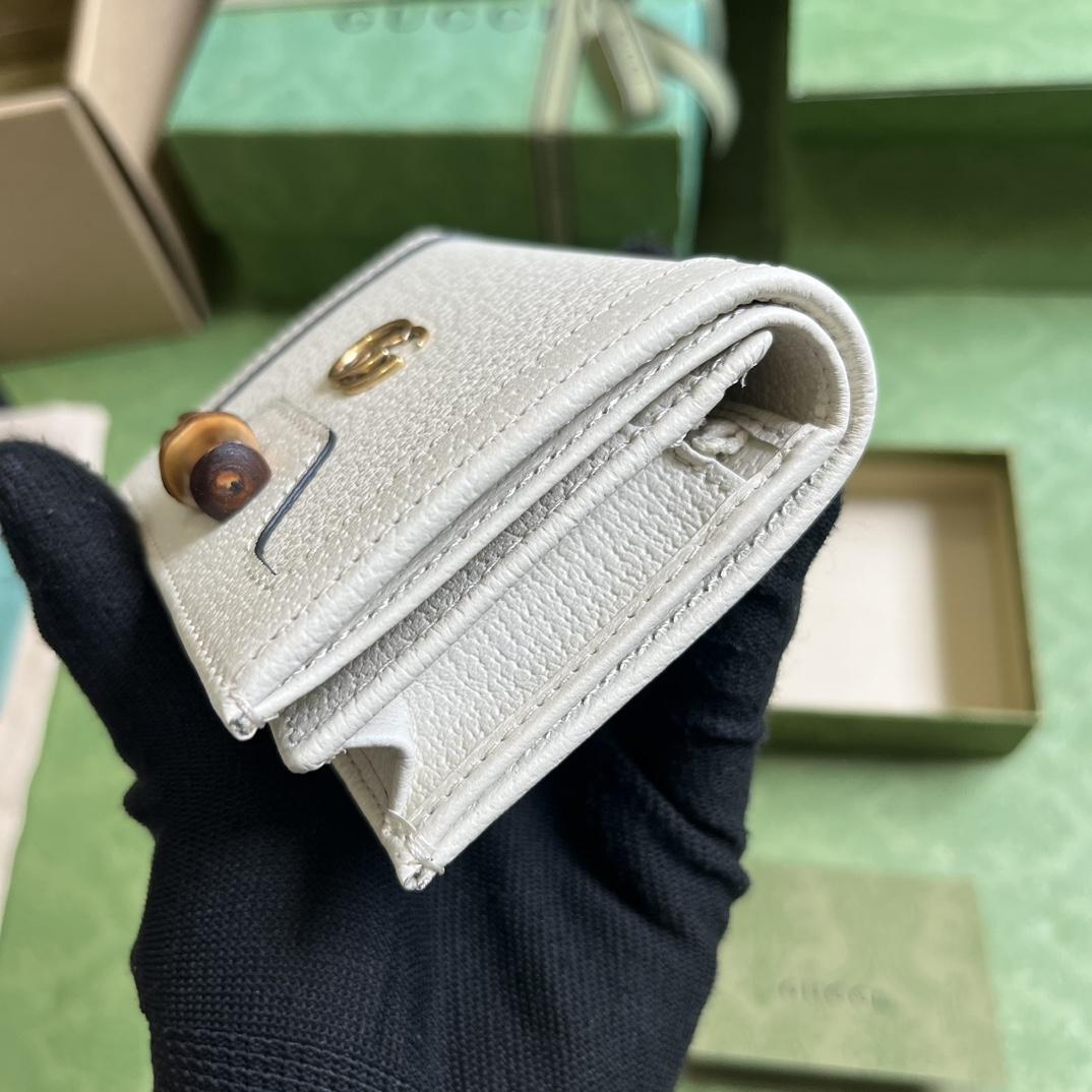 Gucci Diana Card Case Wallet - PerfectKickZ