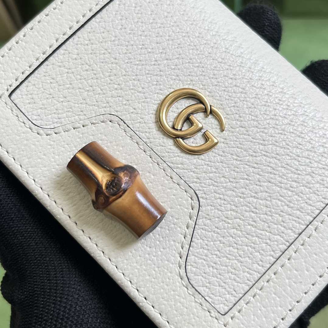 Gucci Diana Card Case Wallet - PerfectKickZ