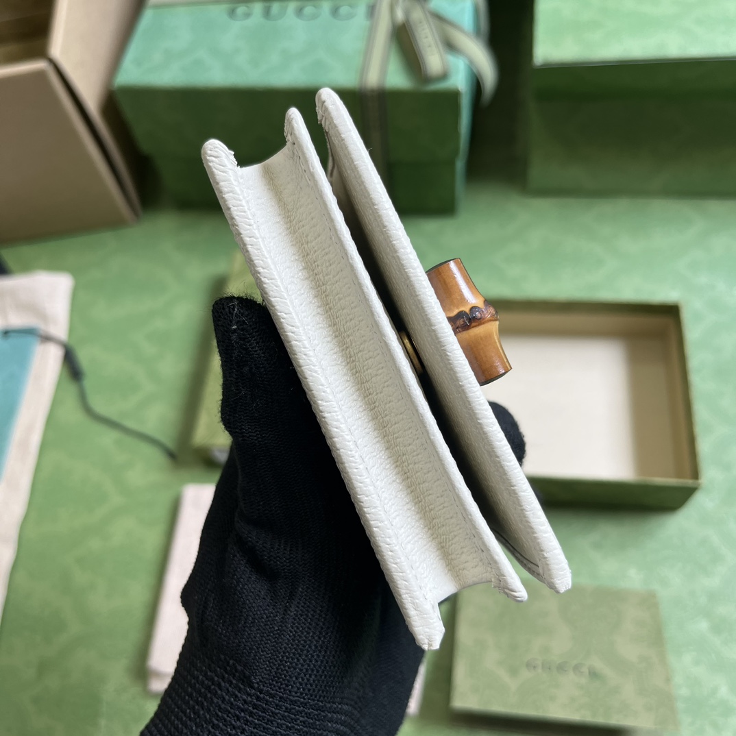 Gucci Diana Card Case Wallet - PerfectKickZ