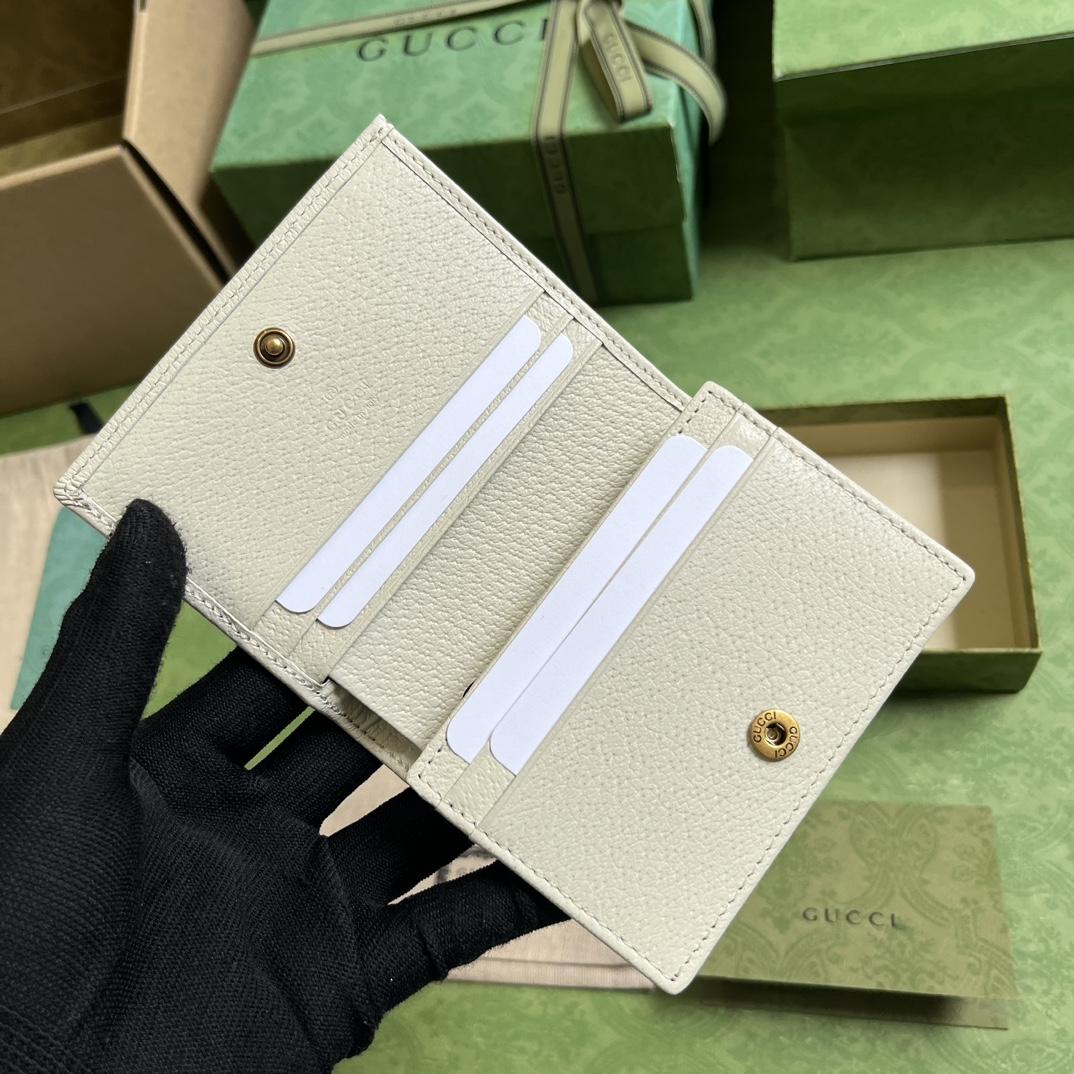 Gucci Diana Card Case Wallet - PerfectKickZ