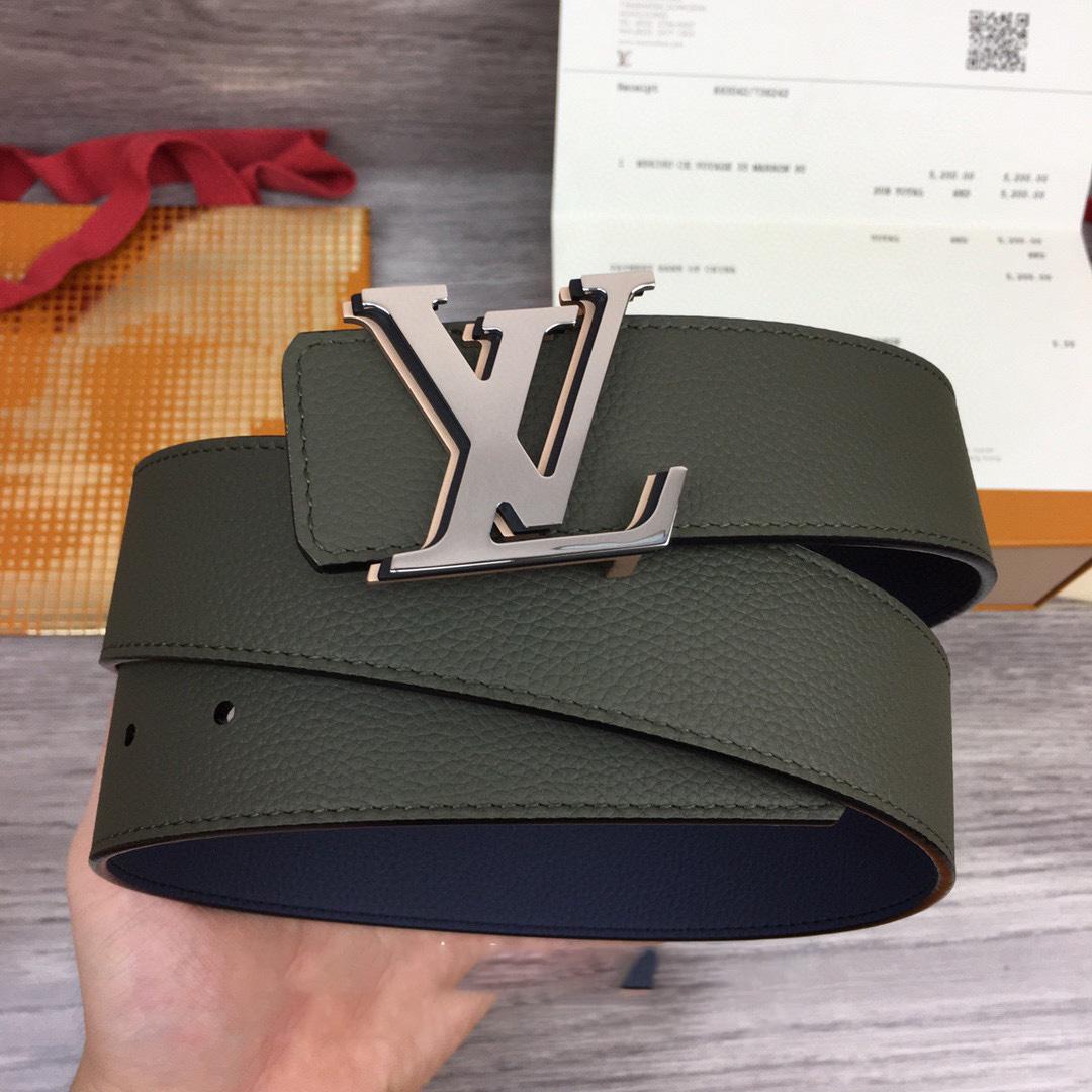 Louis Vuitton LV Shape 40MM Reversible Belt - PerfectKickZ