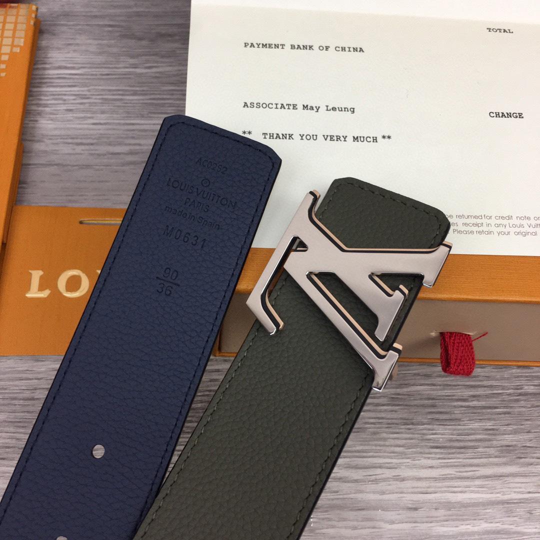 Louis Vuitton LV Shape 40MM Reversible Belt - PerfectKickZ