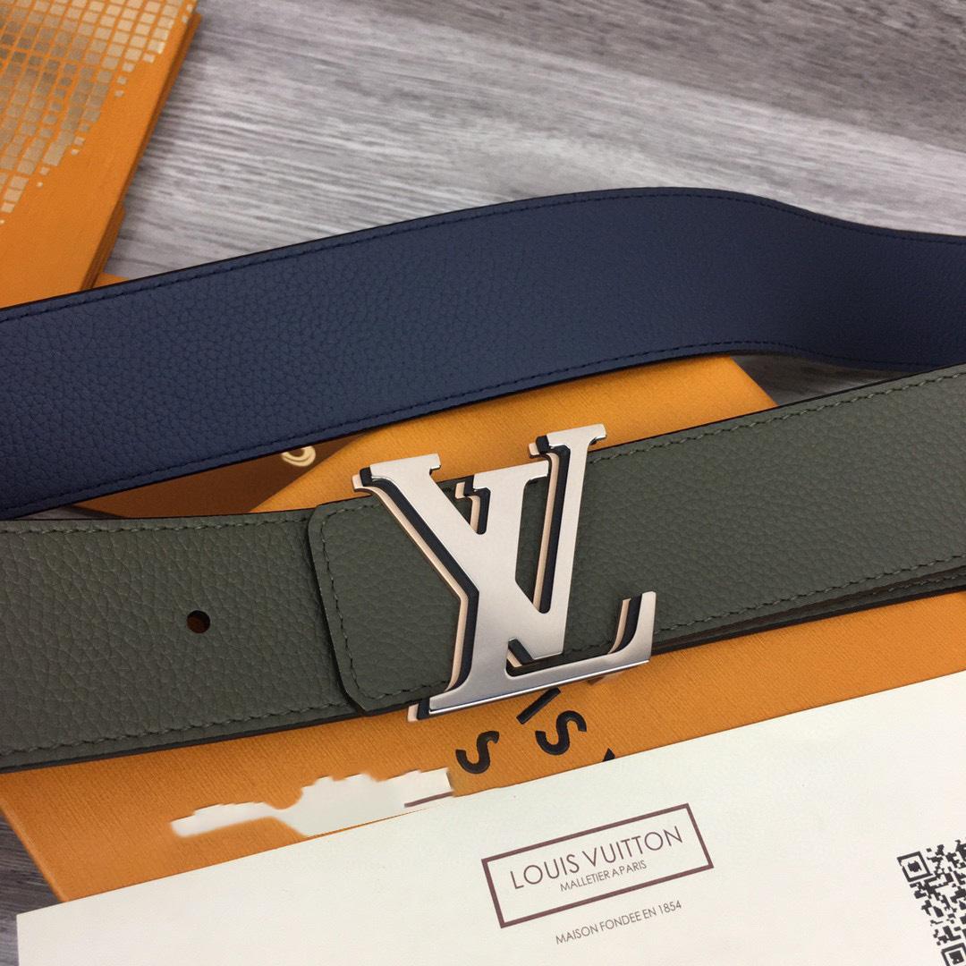 Louis Vuitton LV Shape 40MM Reversible Belt - PerfectKickZ