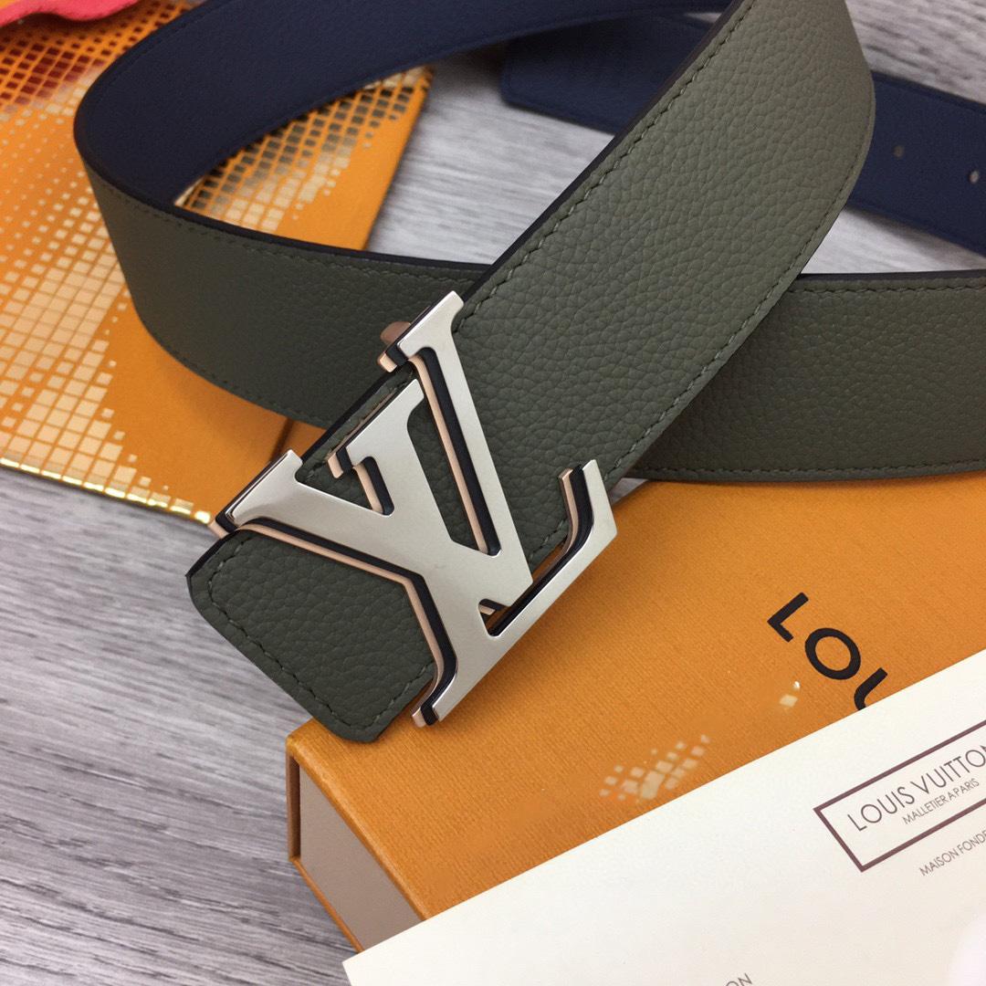 Louis Vuitton LV Shape 40MM Reversible Belt - PerfectKickZ