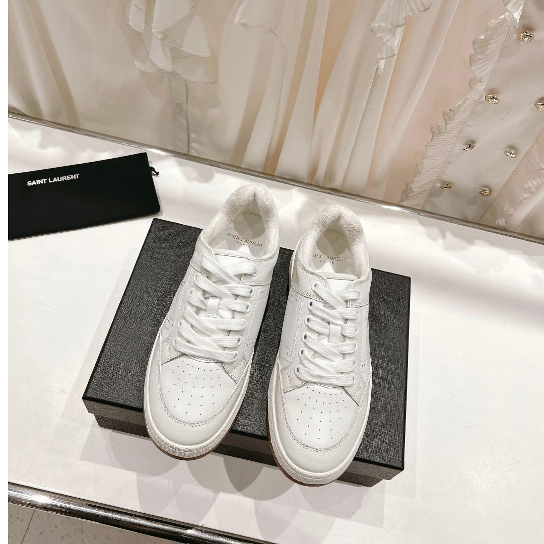Saint Laurent Low-top Lace-up Sneakers - PerfectKickZ