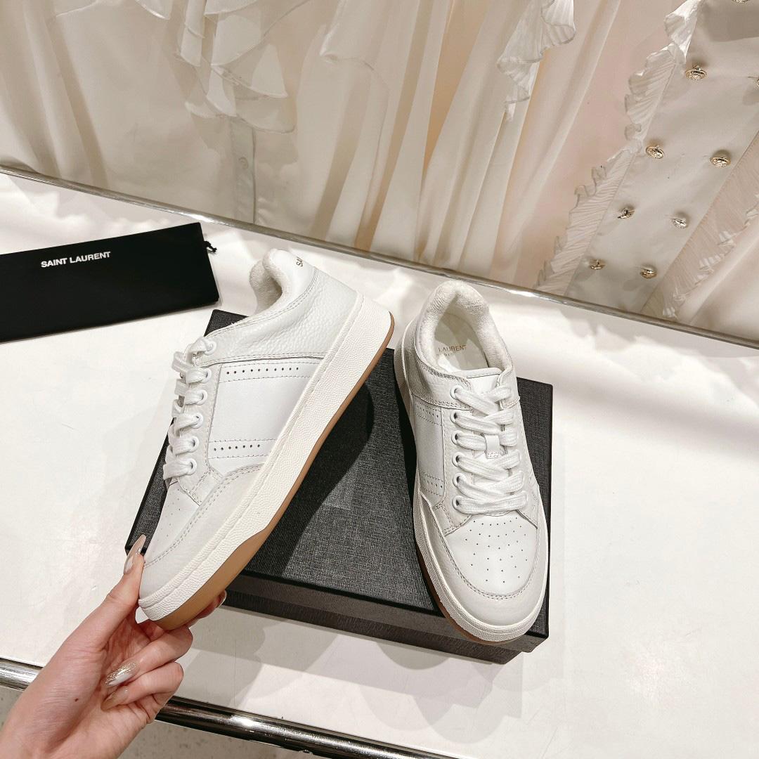 Saint Laurent Low-top Lace-up Sneakers - PerfectKickZ