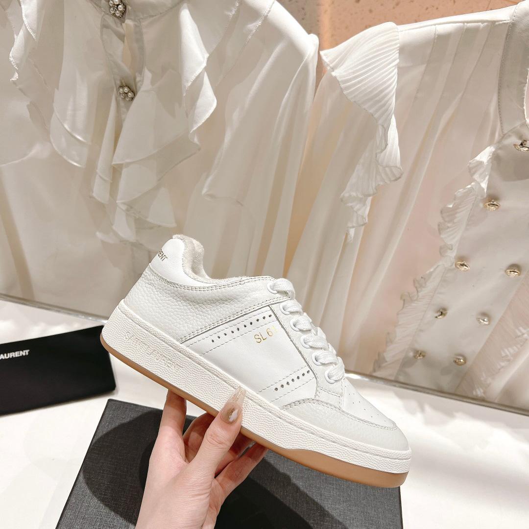 Saint Laurent Low-top Lace-up Sneakers - PerfectKickZ