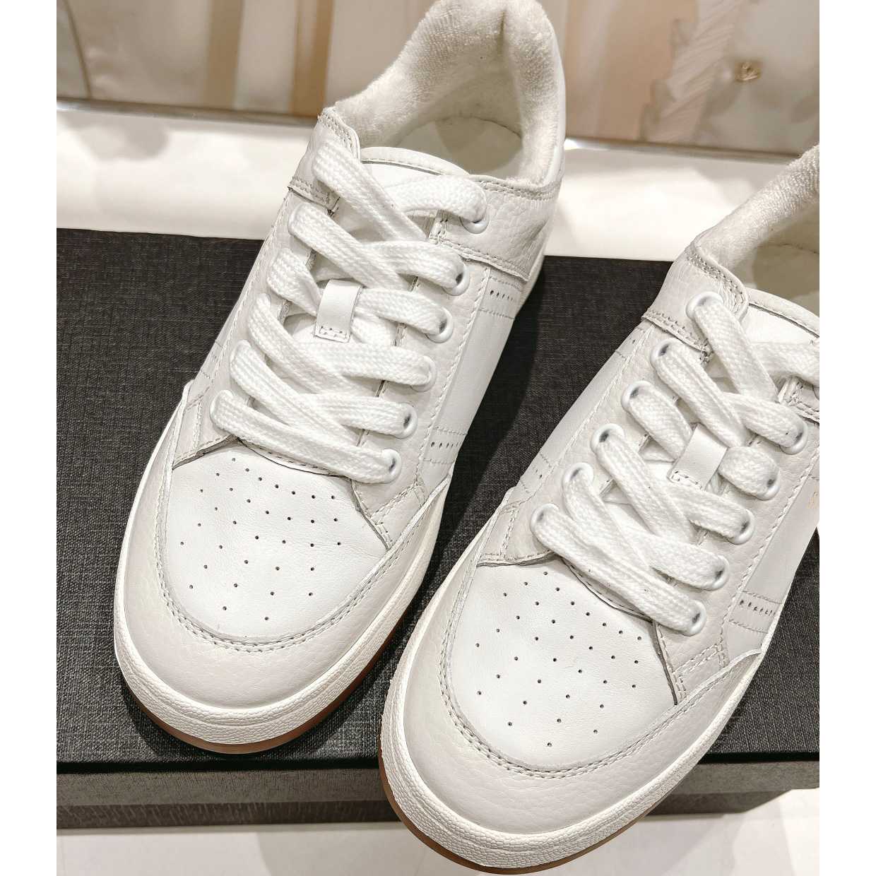 Saint Laurent Low-top Lace-up Sneakers - PerfectKickZ