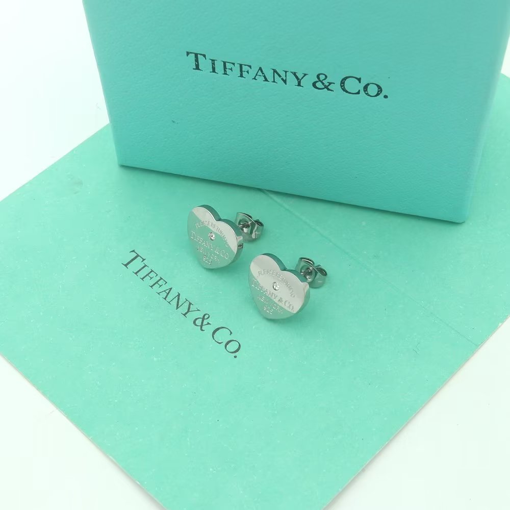 Tiffany&CO Heart Tag Earrings - PerfectKickZ