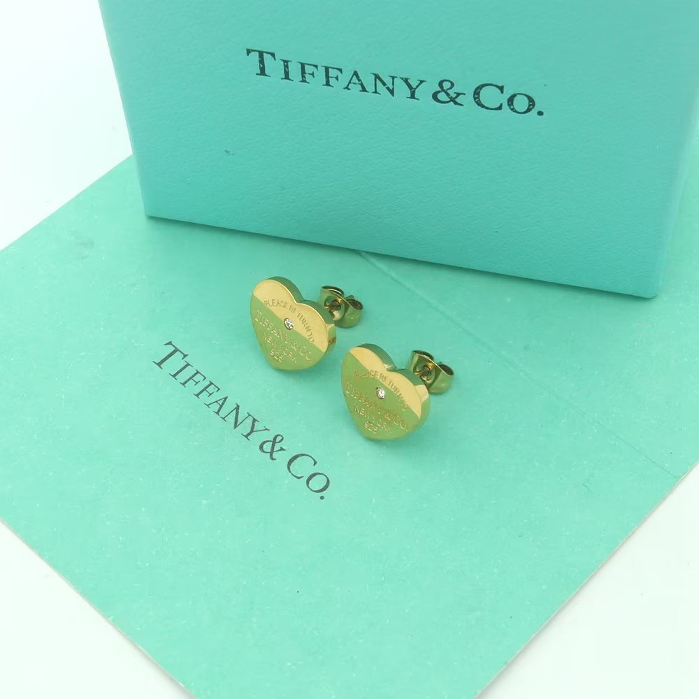 Tiffany&CO Heart Tag Earrings - PerfectKickZ