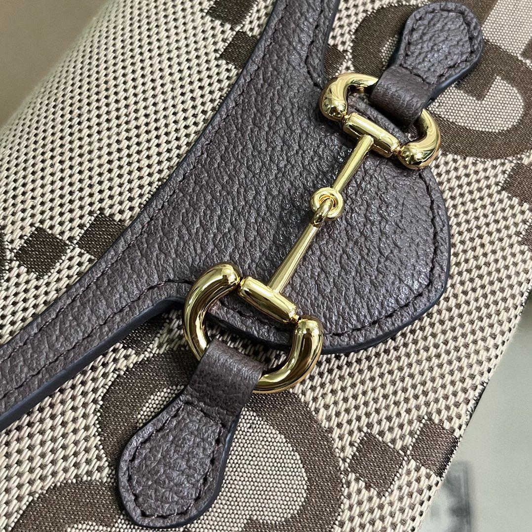 Gucci Horsebit 1955 Jumbo GG Mini Bag(18-12-5cm) - PerfectKickZ