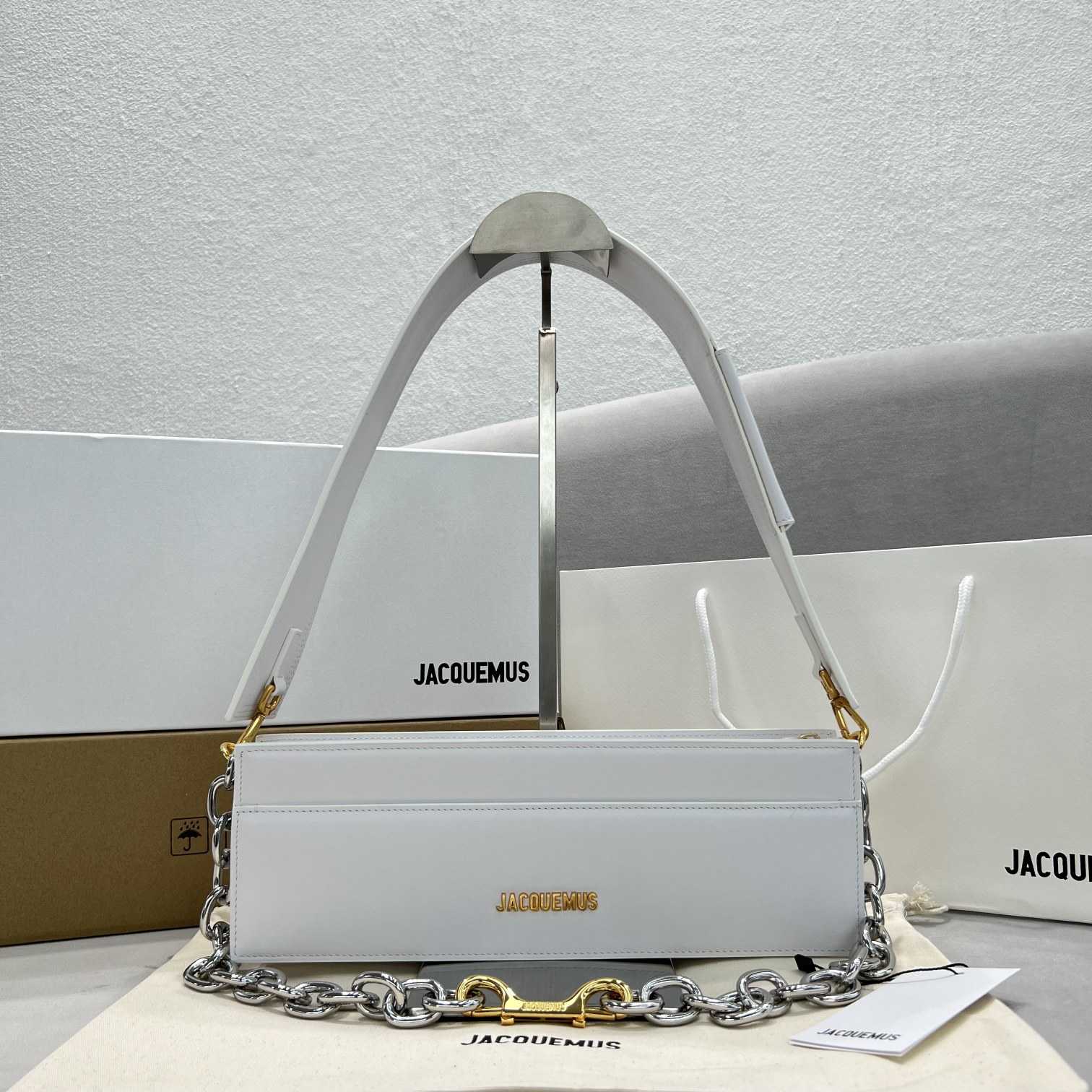 Jacquemus Le Ciuciu Leather Shoulder Bag (30x10.5x4.5cm) - PerfectKickZ