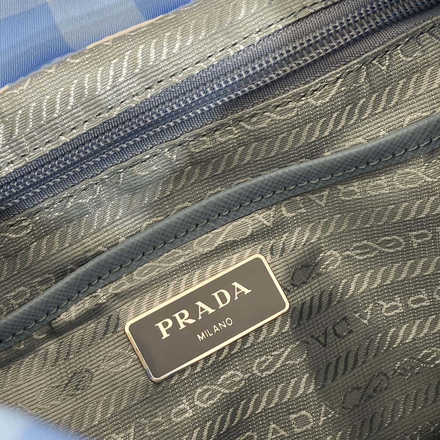 Prada Small Printed Re-Nylon Backpack - PerfectKickZ