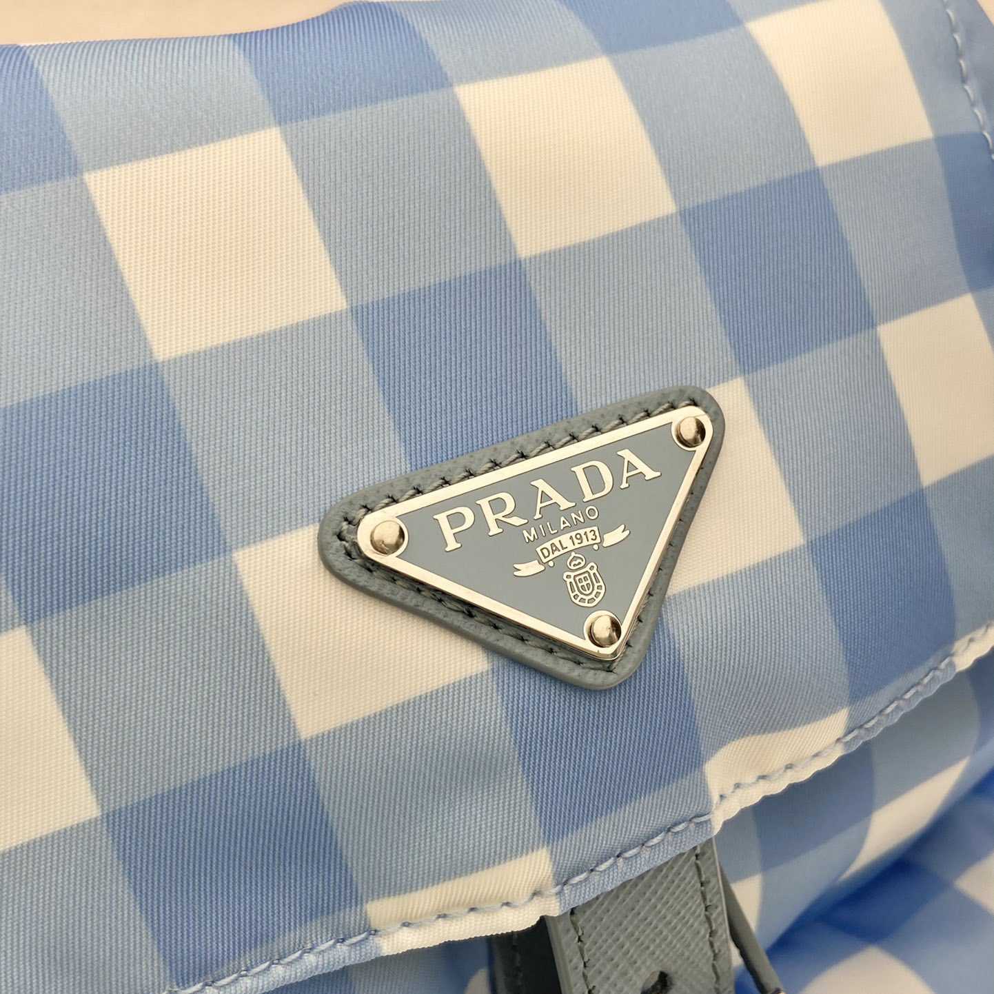 Prada Small Printed Re-Nylon Backpack - PerfectKickZ