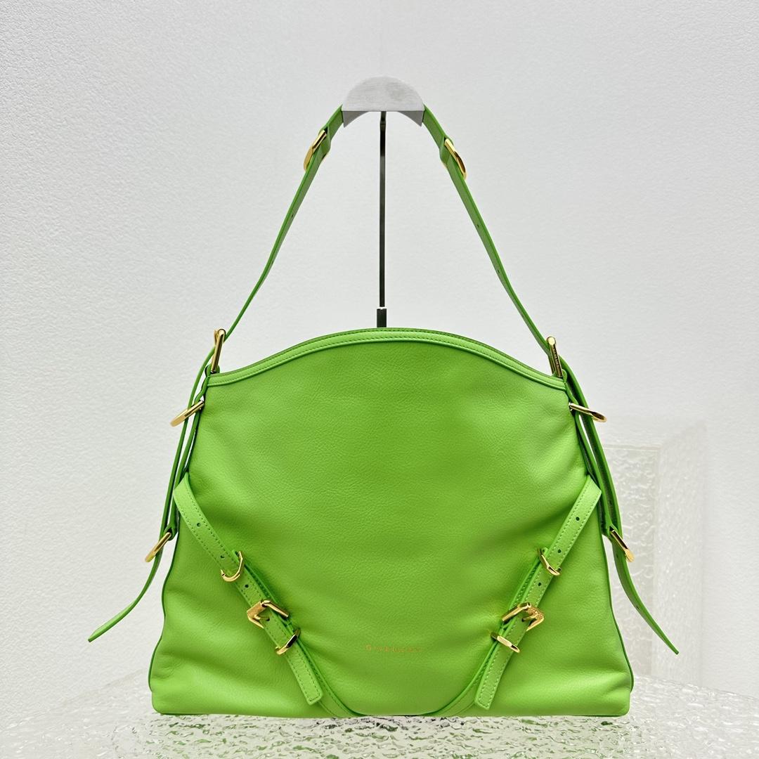 Givenchy Medium Voyou Bag In Leather(32-37-6.5cm) - PerfectKickZ
