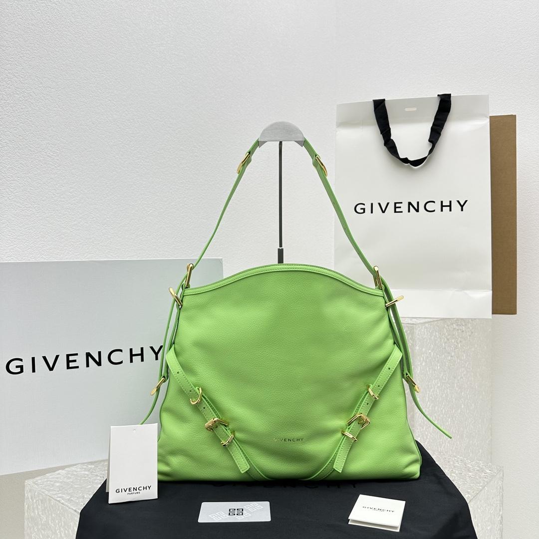 Givenchy Medium Voyou Bag In Leather(32-37-6.5cm) - PerfectKickZ
