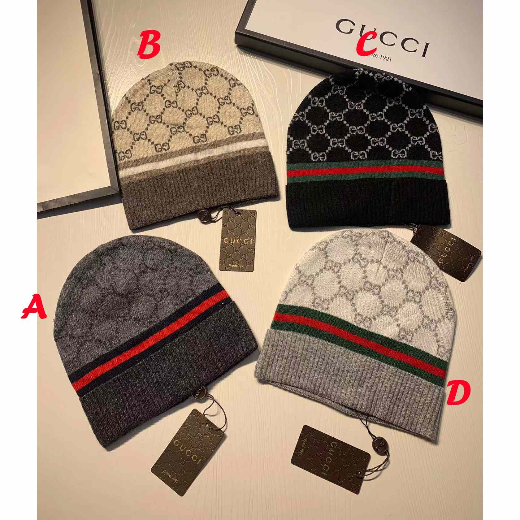 Gucci Beanie Hats  - PerfectKickZ