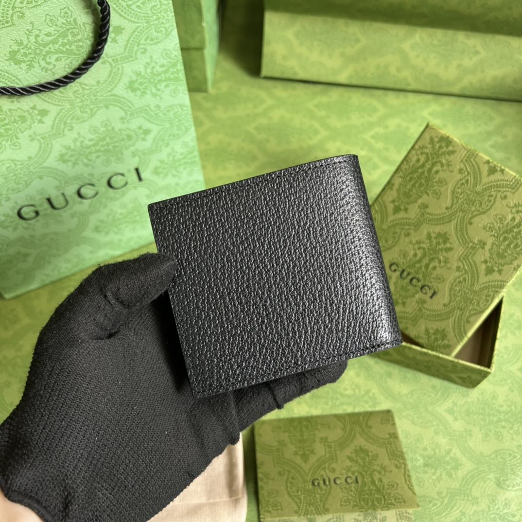 Gucci GG Marmont Leather Bi-fold Wallet - PerfectKickZ