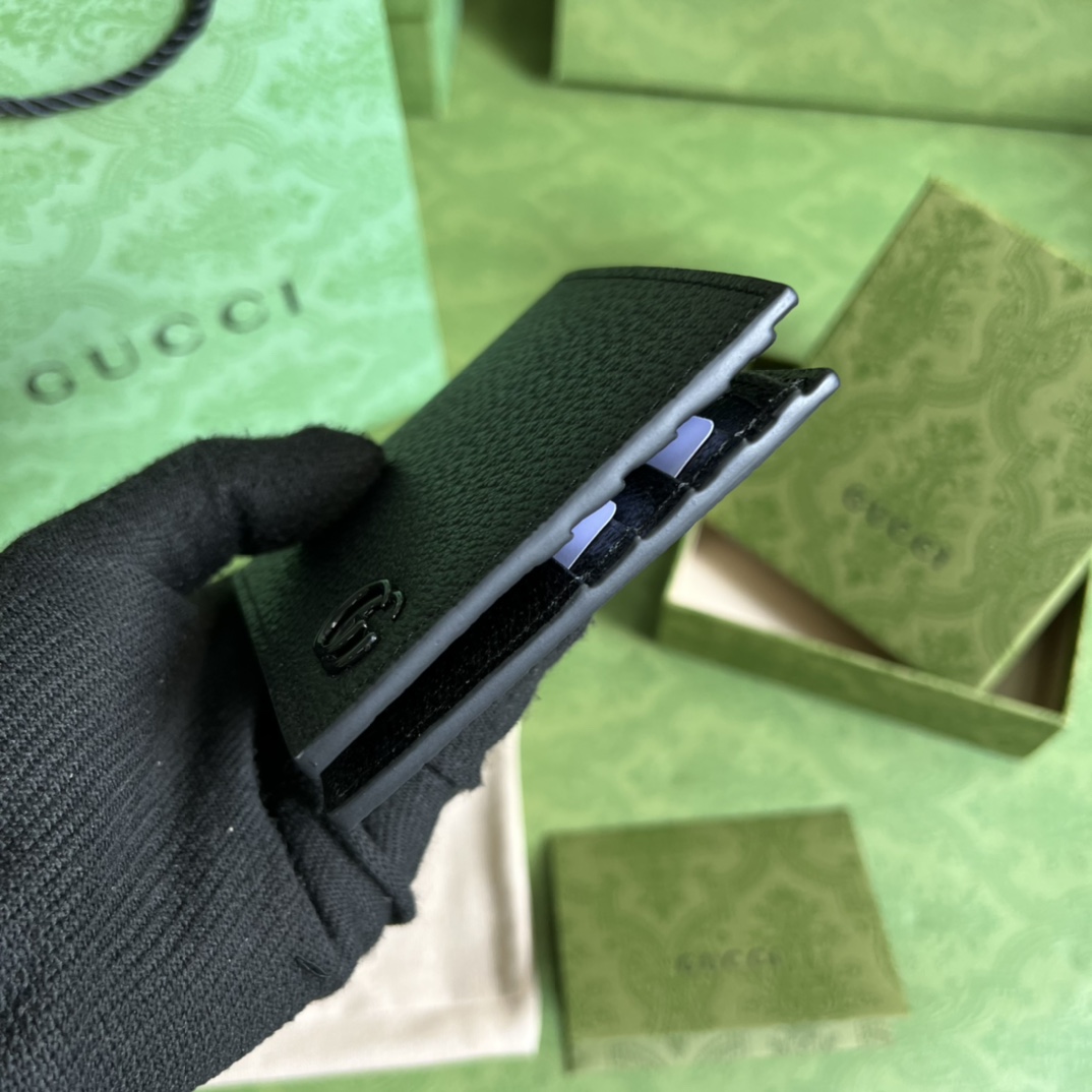 Gucci GG Marmont Leather Bi-fold Wallet - PerfectKickZ