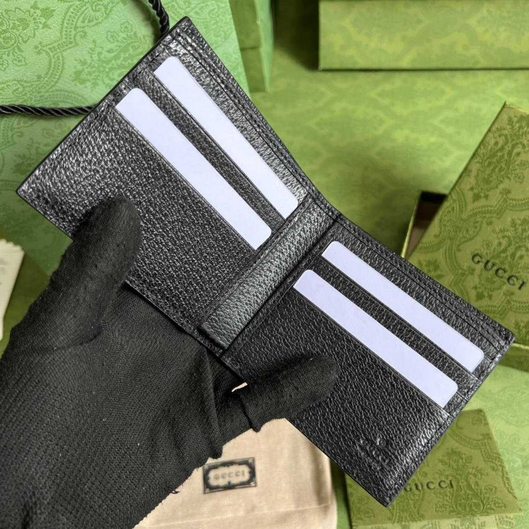 Gucci GG Marmont Leather Bi-fold Wallet - PerfectKickZ
