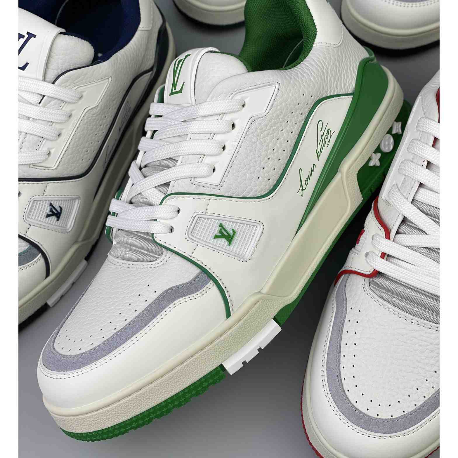 Louis Vuitton Trainer Sneaker (Upon UK Size) - PerfectKickZ