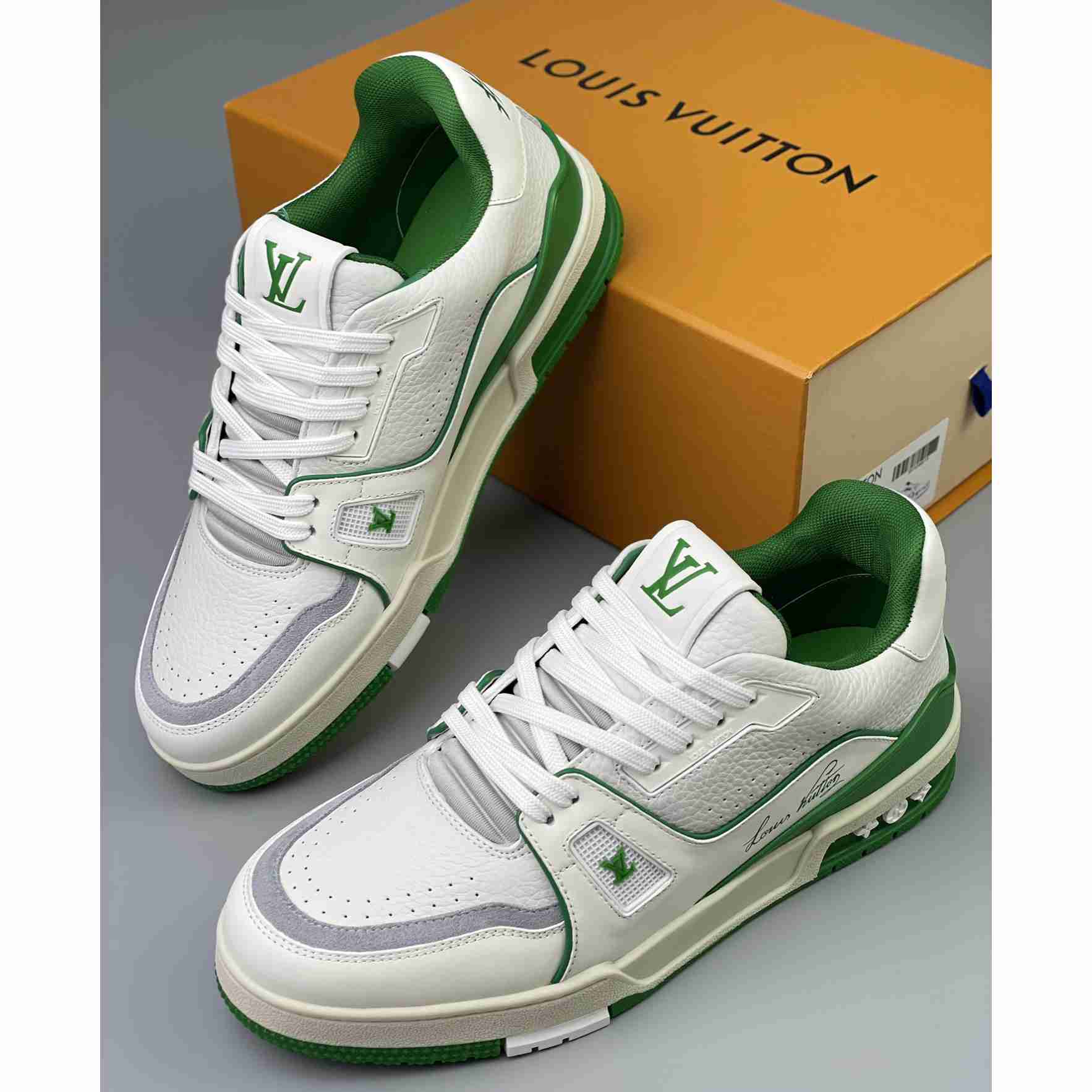 Louis Vuitton Trainer Sneaker (Upon UK Size) - PerfectKickZ