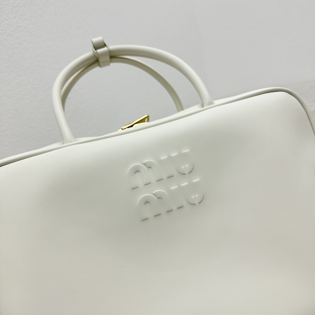 Miu Miu Leather Top-handle Bag - PerfectKickZ